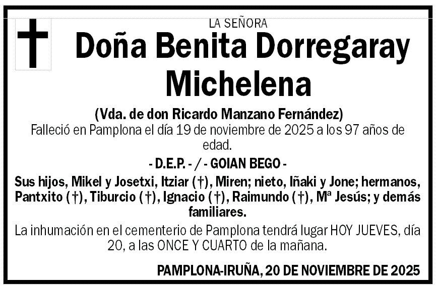 Benita Dorregaray Michelena