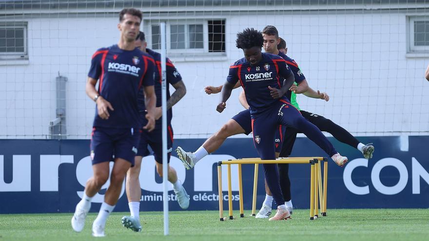 Fotos del entrenamiento de Osasuna de este sábado 22 de agosto