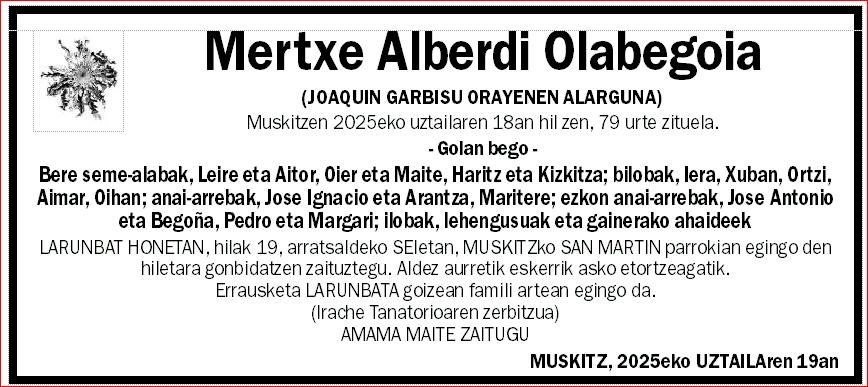 Mertxe Alberdi Olabegoia