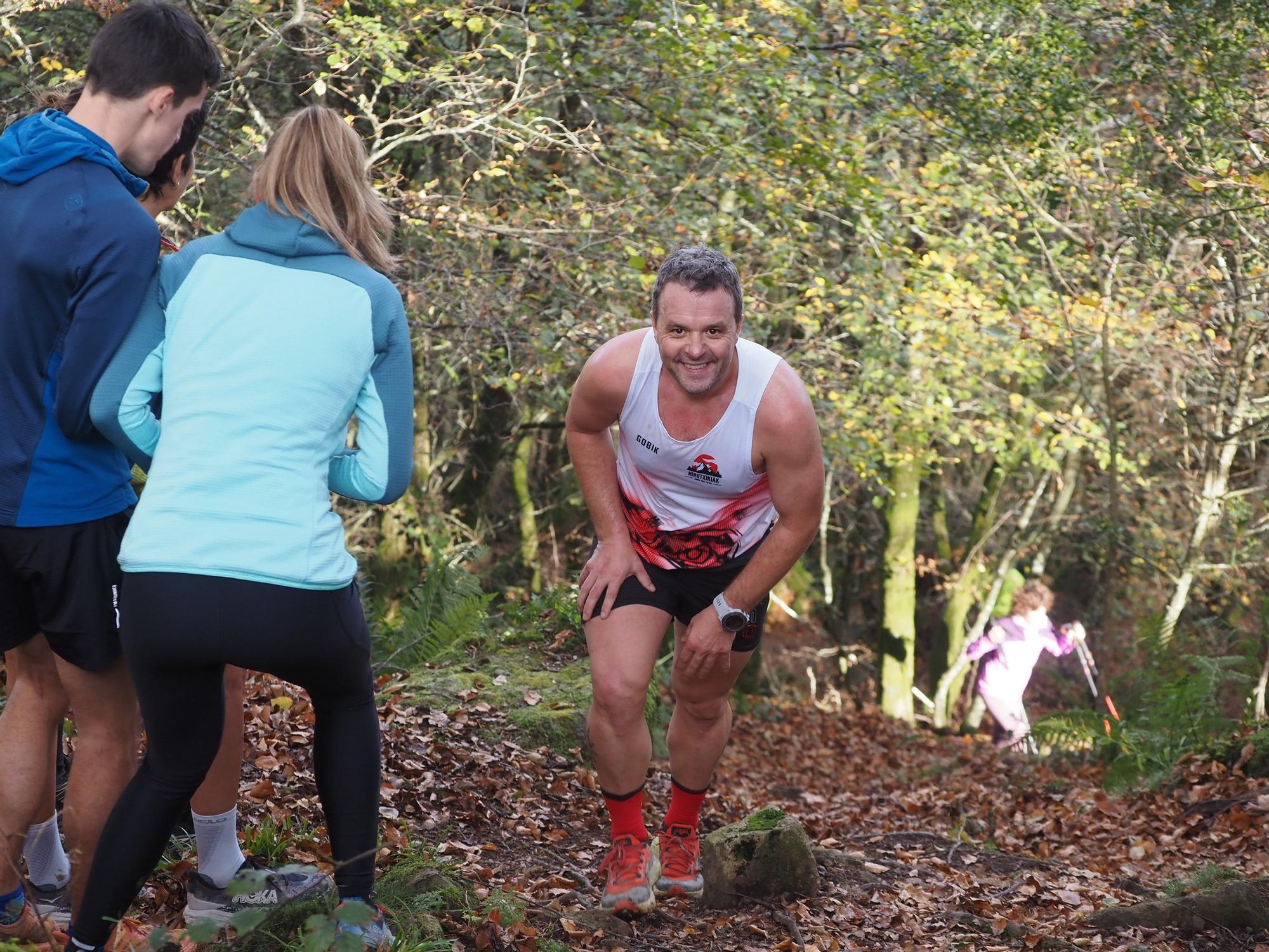 La llegada de los corredores a Karakate, en imágenes