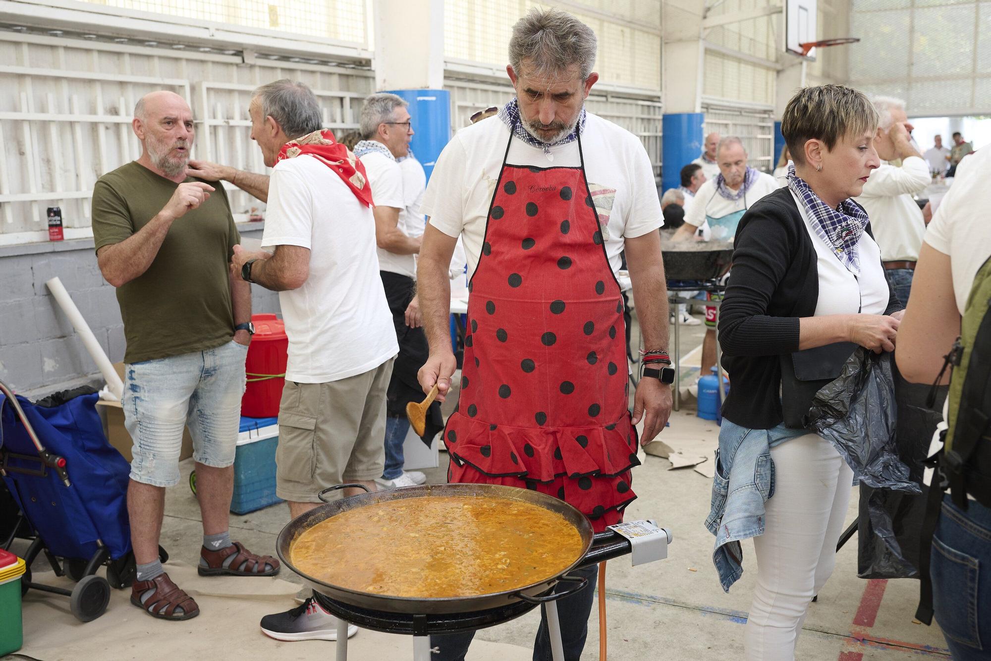 Fotos de la comida del pato en Zizur