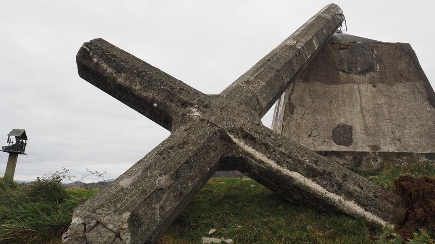 El Ayuntamiento de Elgoibar defiende la cruz de Morkaiko como parte de la Ruta de la Memoria y &quot;un símbolo más de nuestro pueblo&quot;