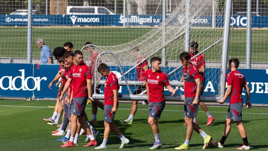Fotos del entrenamiento de Osasuna en Tajonar del lunes 4 de agosto