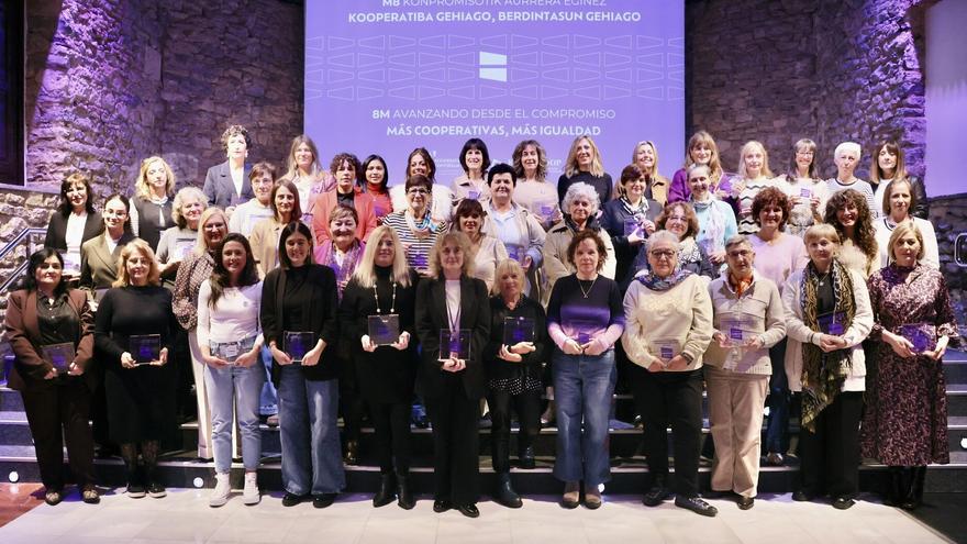 Las mujeres vascas representan el 53% del cooperativismo en Euskadi