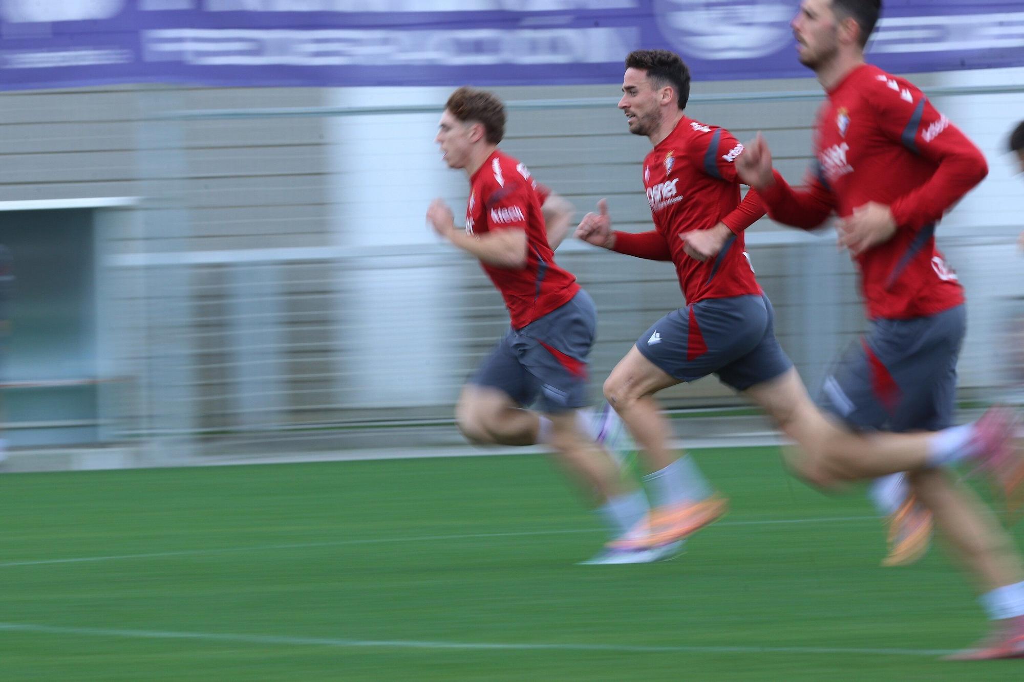 Fotos del entrenamiento de Osasuna de este 13 de noviembre