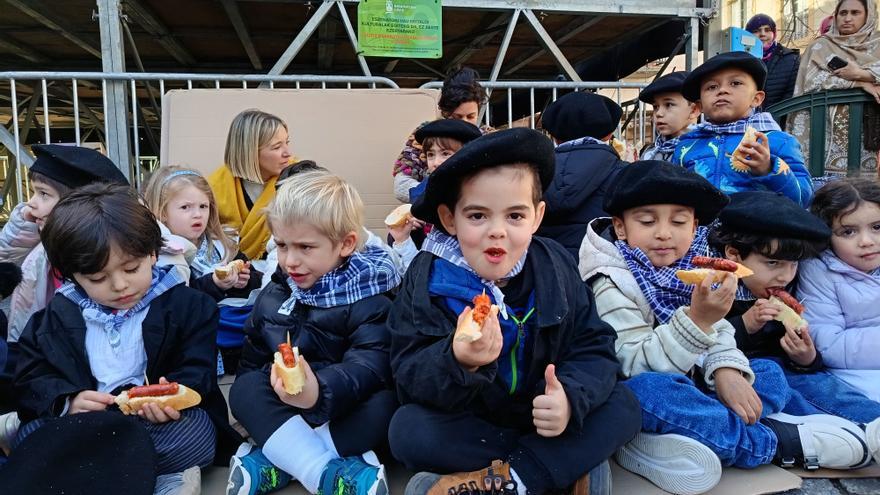 Urdelardero enciende la llama del Carnaval en Eskoriatza