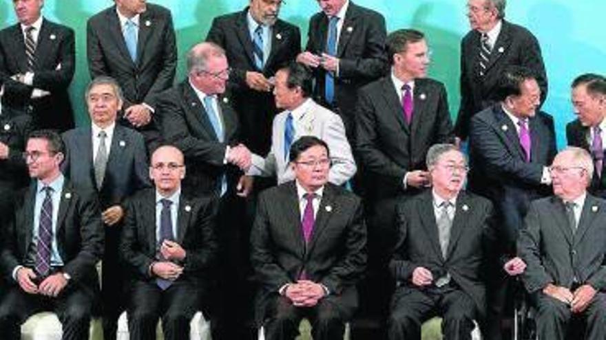 El G-20 pide un divorcio rápido entre el Reino Unido y la UE.