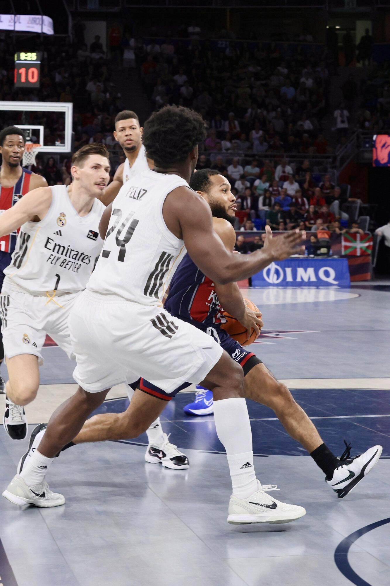 En imágenes: Así está siendo el Baskonia - Real Madrid