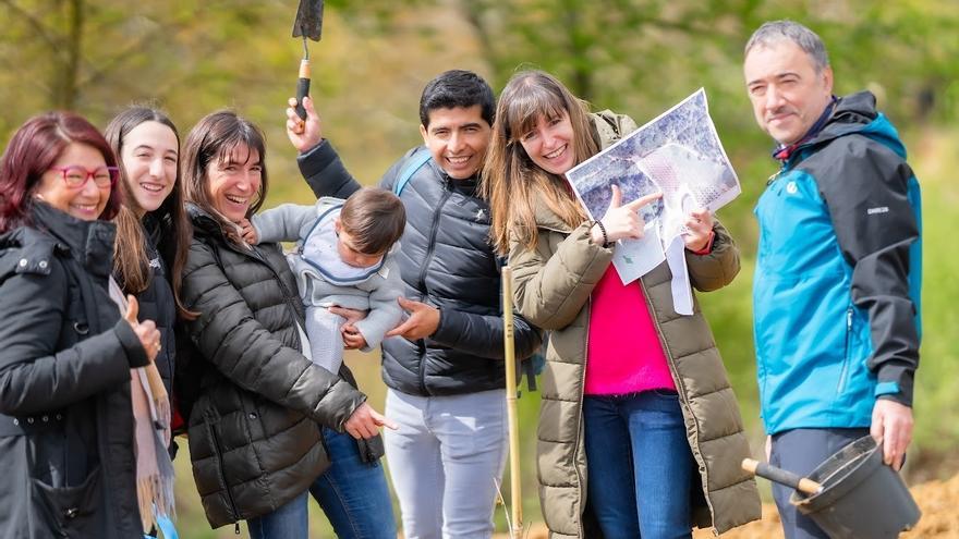 Gernika-Lumo plantará 94 árboles el sábado, uno por cada nacimiento en el municipio