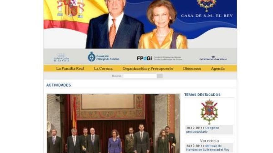 La web de la Casa del Rey bate récord de visitas con más de 110.000