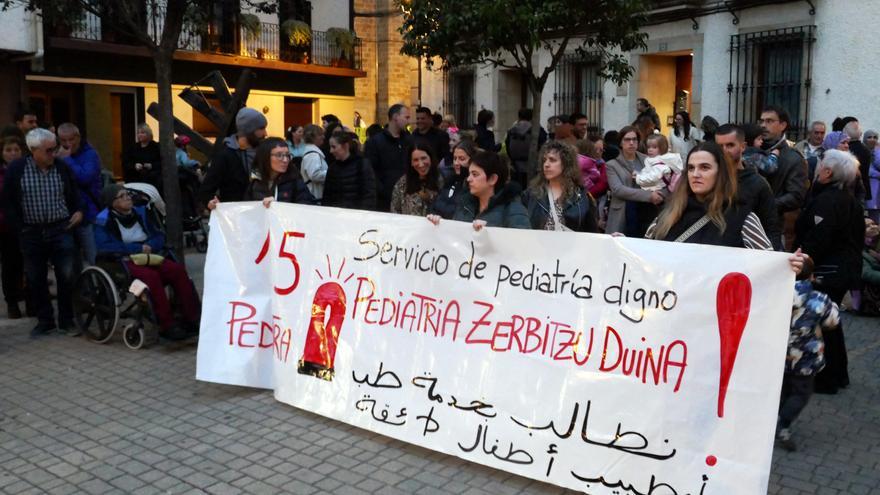 Familias de la zona de Altsasu denuncian la falta de pediatras