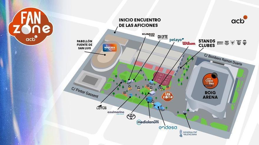 El Baskonia tendrá una caseta propia en la 'Fan Zone' de la Copa del Rey