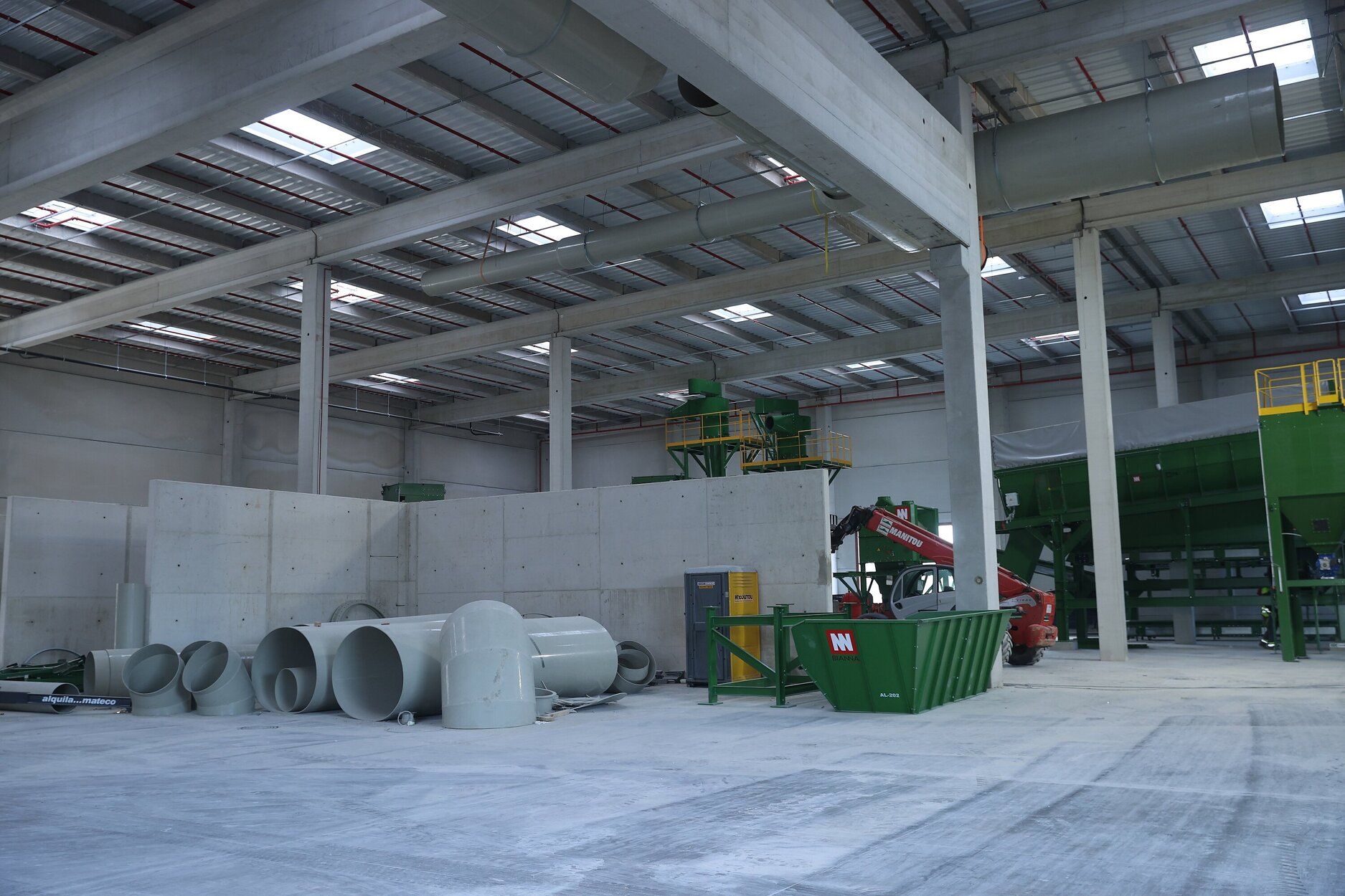 Fotos del futuro Centro Ambiental de la Comarca de Pamplona