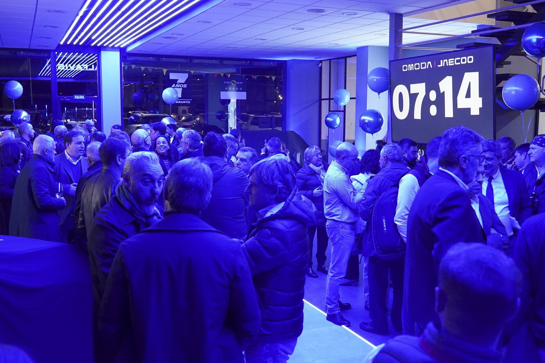 Fotogalería presentación en Alfavisa del Omoda 5 SHS-H  híbrido y del Jaecoo 5 EV eléctric