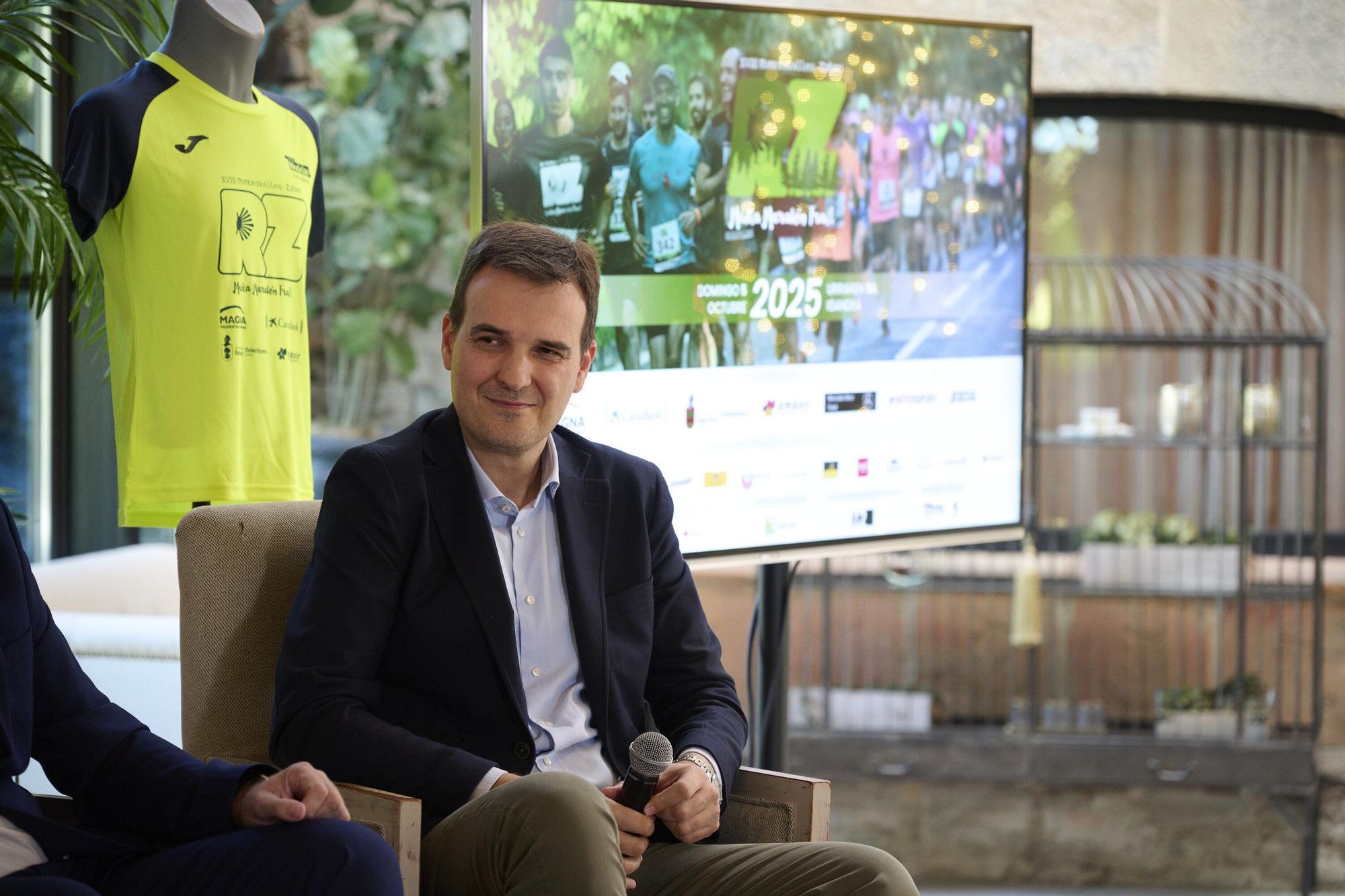 Fotos de la presentación de la XVIII Roncesvalles Zubiri