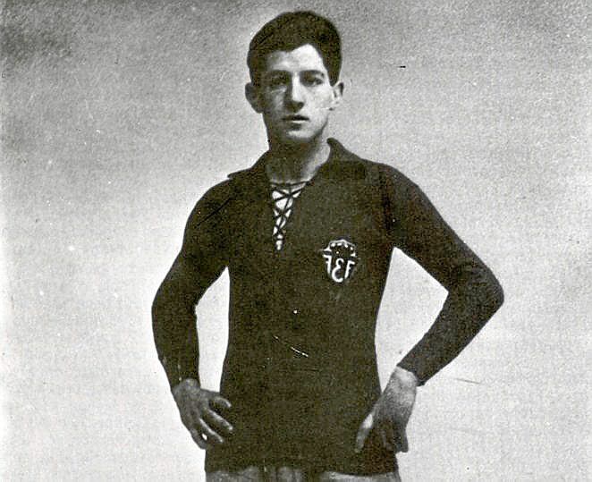 Seve Goiburu, el que más minutos jugó (540) y más goles logró (5) con la selección siendo de Osasuna.  | FOTO: ARCHIVO