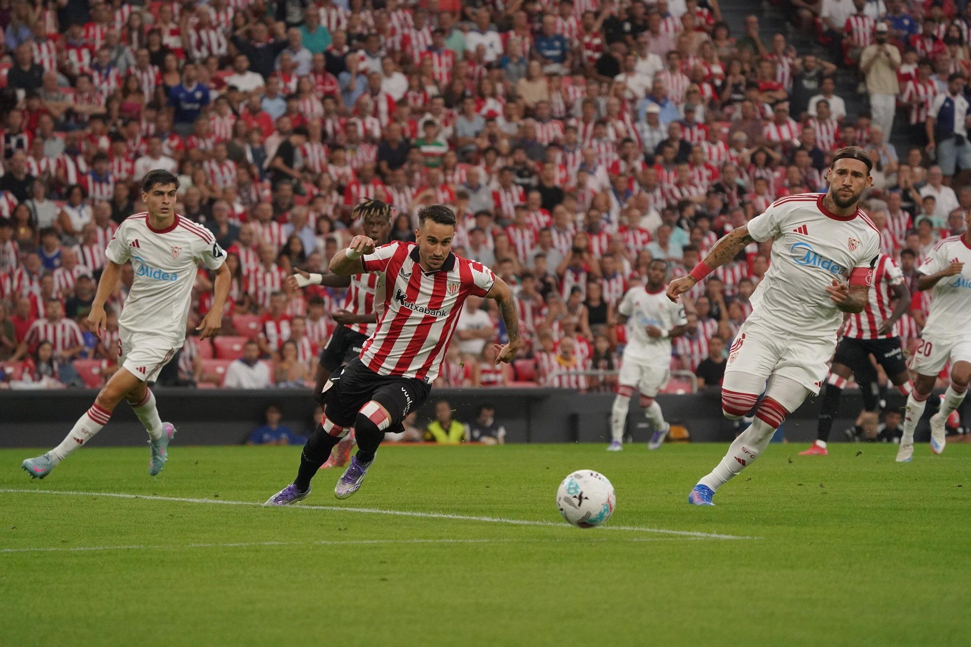 El Athletic-Sevilla, en imágenes