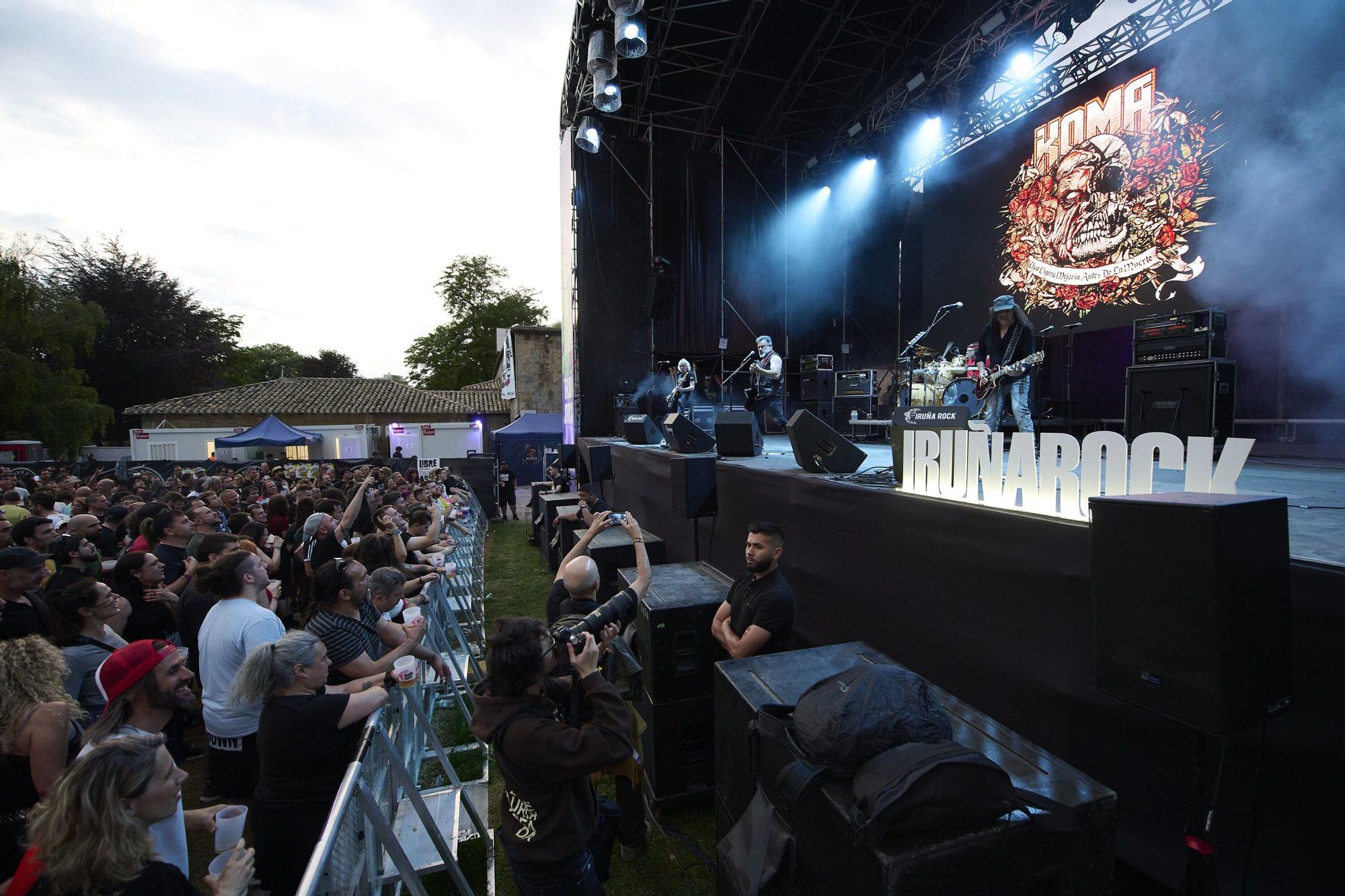 Fotos del primer día del Iruña Rock 2025