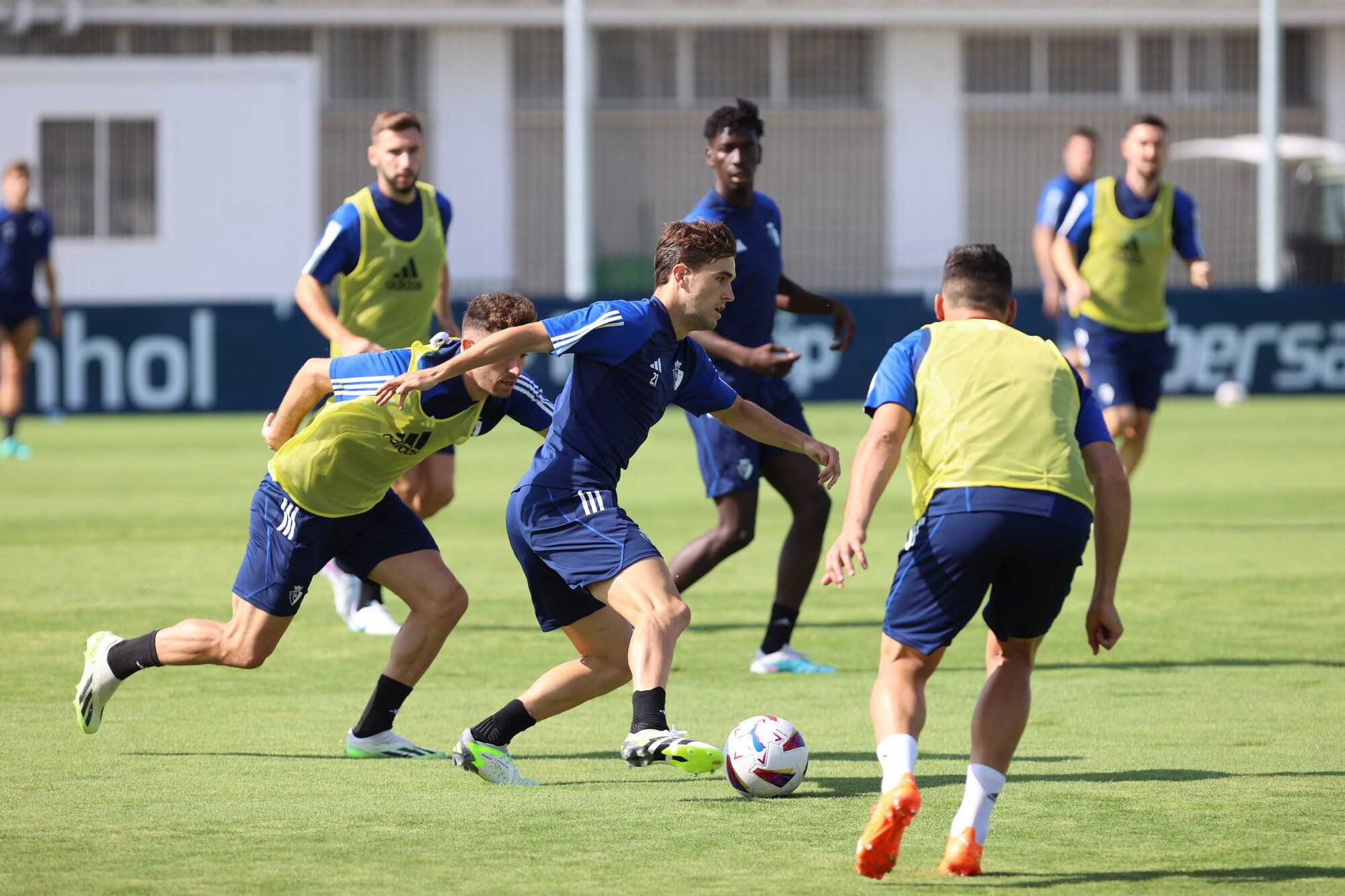 Fotos del entrenamiento de Osasuna en Tajonar de este lunes 24 de julio