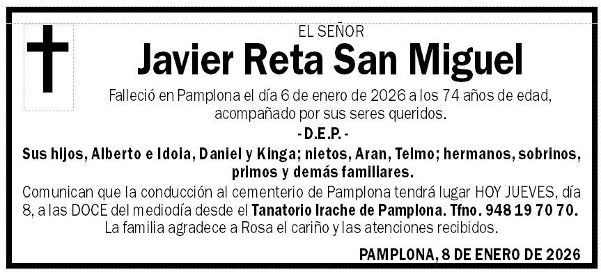 Javier Reta San Miguel