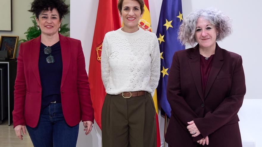 Chivite y la presidenta de la Audiencia de Navarra restaltan la importancia de la colaboración institucional