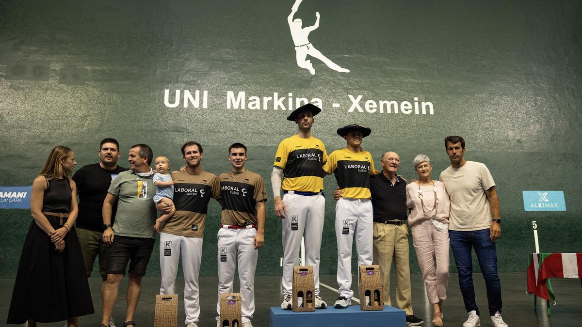 Alex Goitiandia &#039;Goitia&#039; e Imanol López conquistan el Grand Slam de Markina ante Urreisti-Basque.