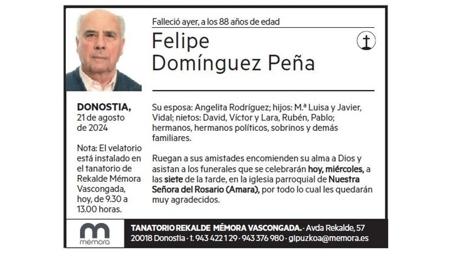 Felipe Domínguez Peña