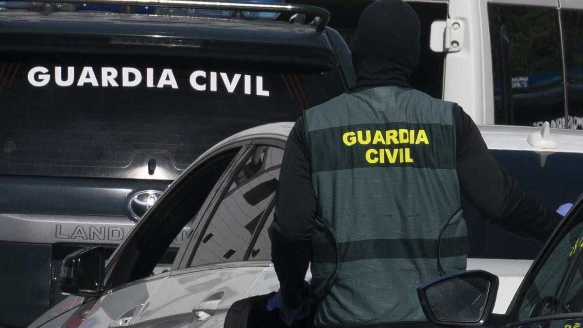 Guardia Civil en Vitoria.