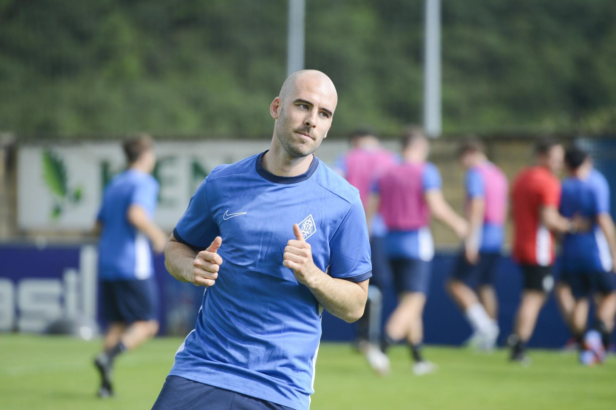 En imágenes: primer entrenamiento Amorebieta
