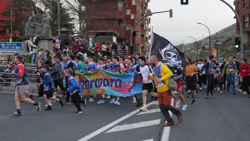 Korrika Ortuellatik pasatzen da, egun bizia Bizkaian