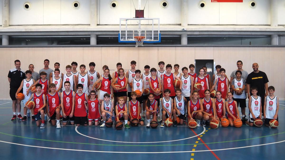 Los participantes en el Next Level Camp.