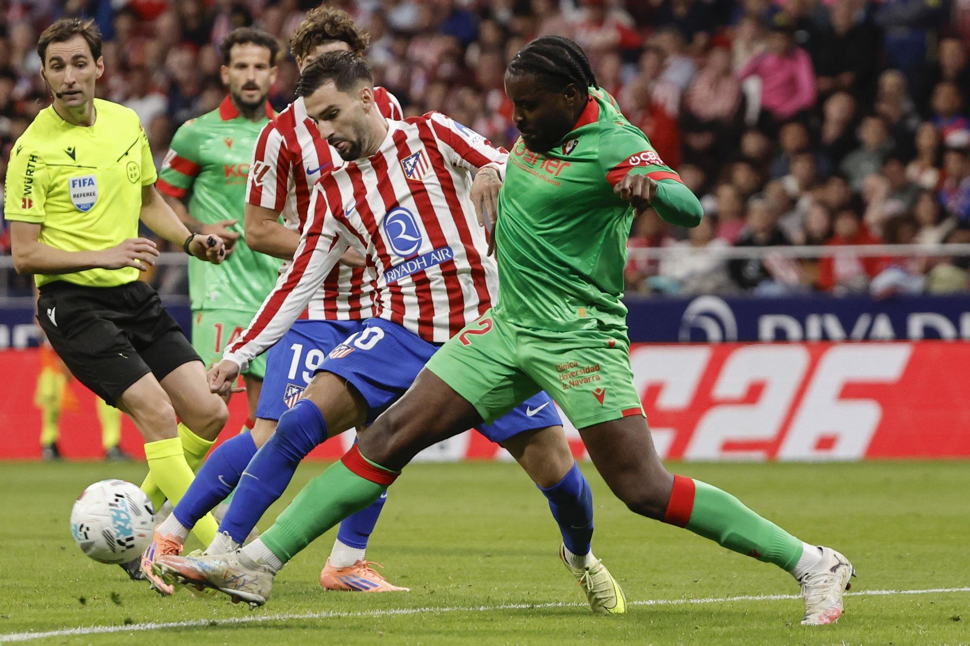 Fotos del partido Atlético de Madrid-Osasuna