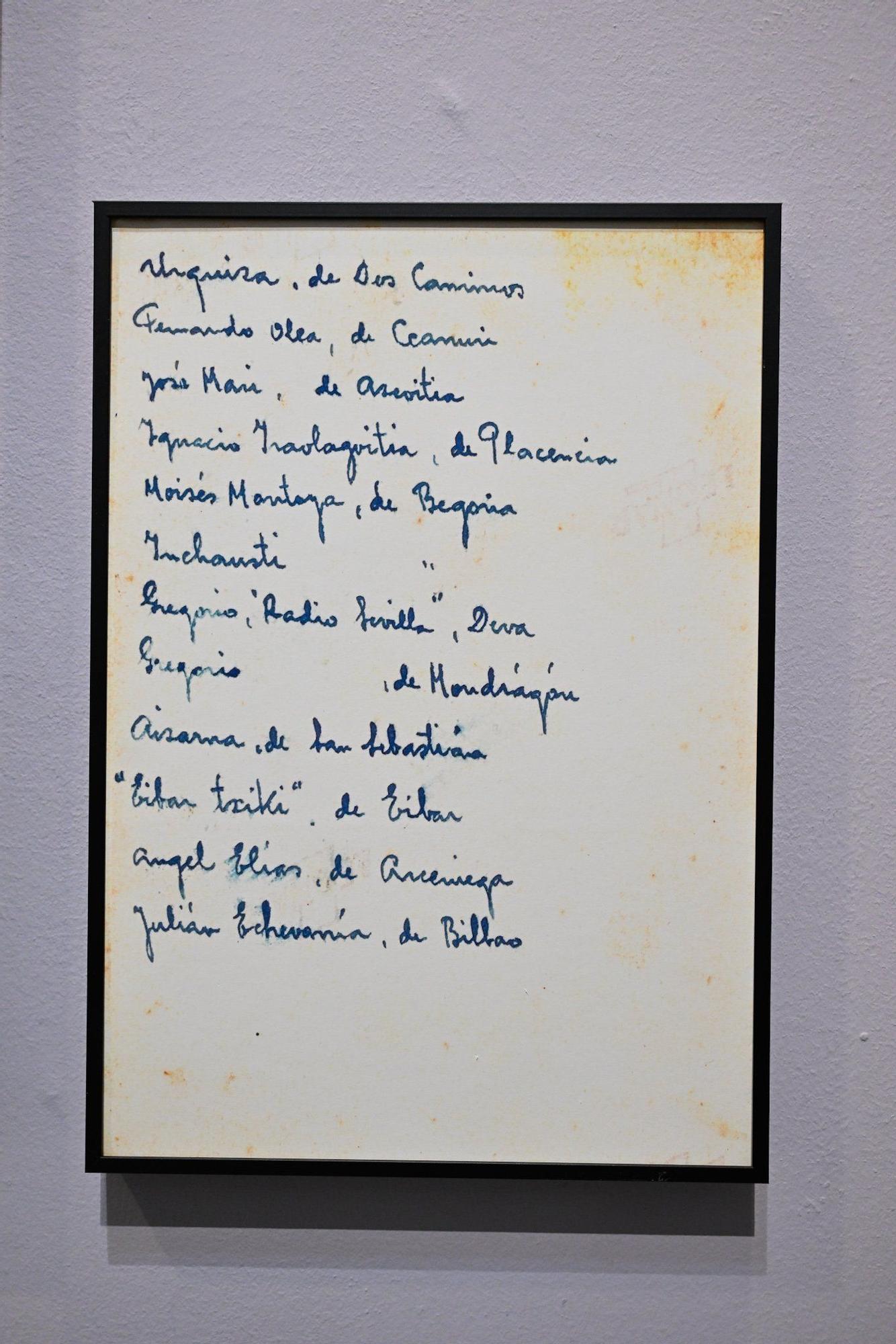 'Odisea 1937', una exposición para recuperar la memoria silenciada de la Guerra civil en Euskadi