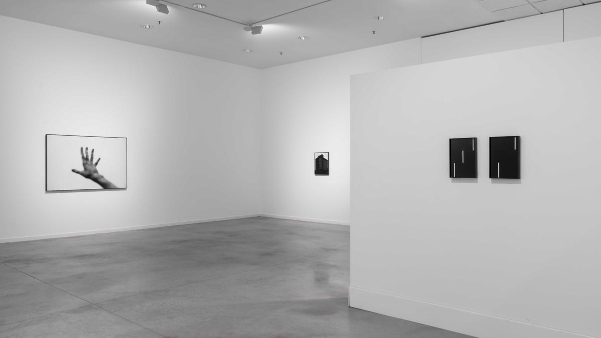 Parte de la exposición de Jon Gorospe, &#039;Atravesar el umbral&#039;