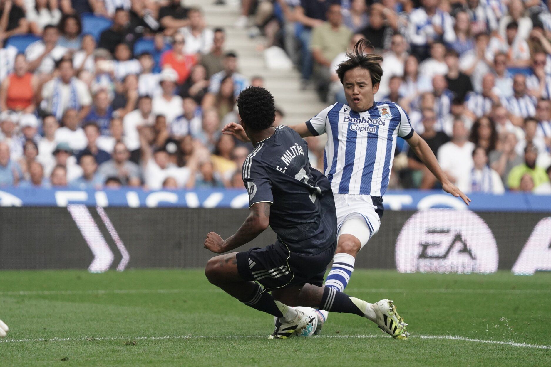 El Real Sociedad - Real Madrid, en imágenes