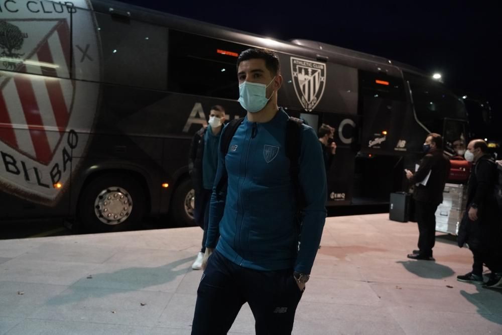 Viaje del Athletic a Ibiza para jugar la Copa