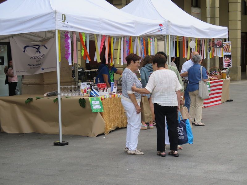 Feria de Verano de la asociación de comerciantes de Urretxu y Zumarraga