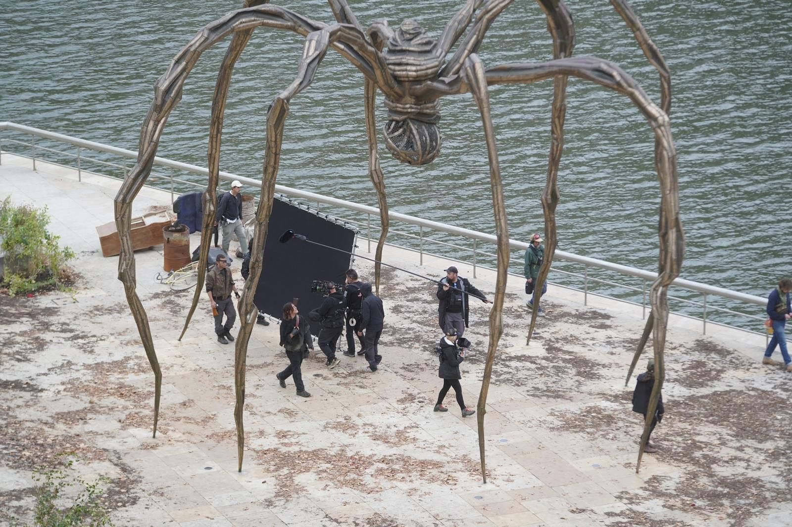 En imágenes: rodaje de 'The Walking Dead' en Bilbao