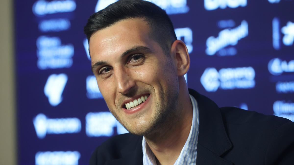 Sergio Herrera, en una rueda de prensa.