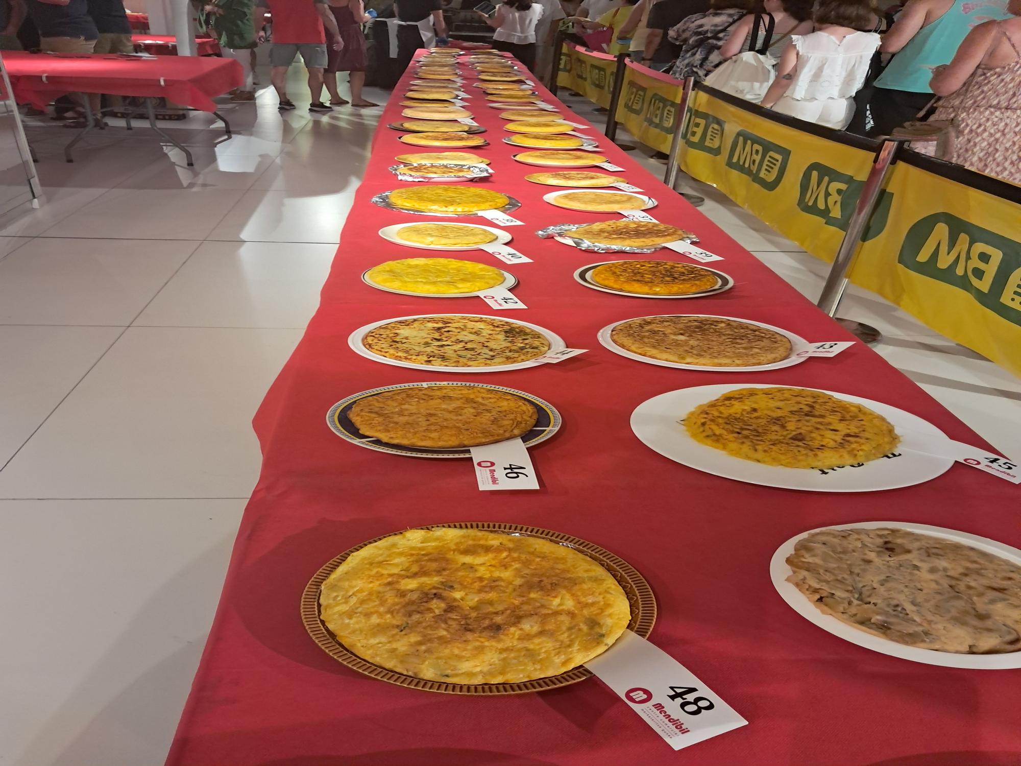 Las tortillas, con la particular receta de sus cocineros y cocineras, hicieron las delicias del jurado.