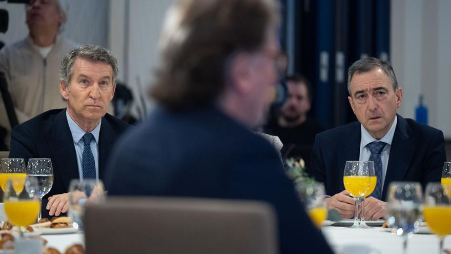 Esteban rebaja expectativas tras su encuentro con Feijóo: "No hay ningún cambio"