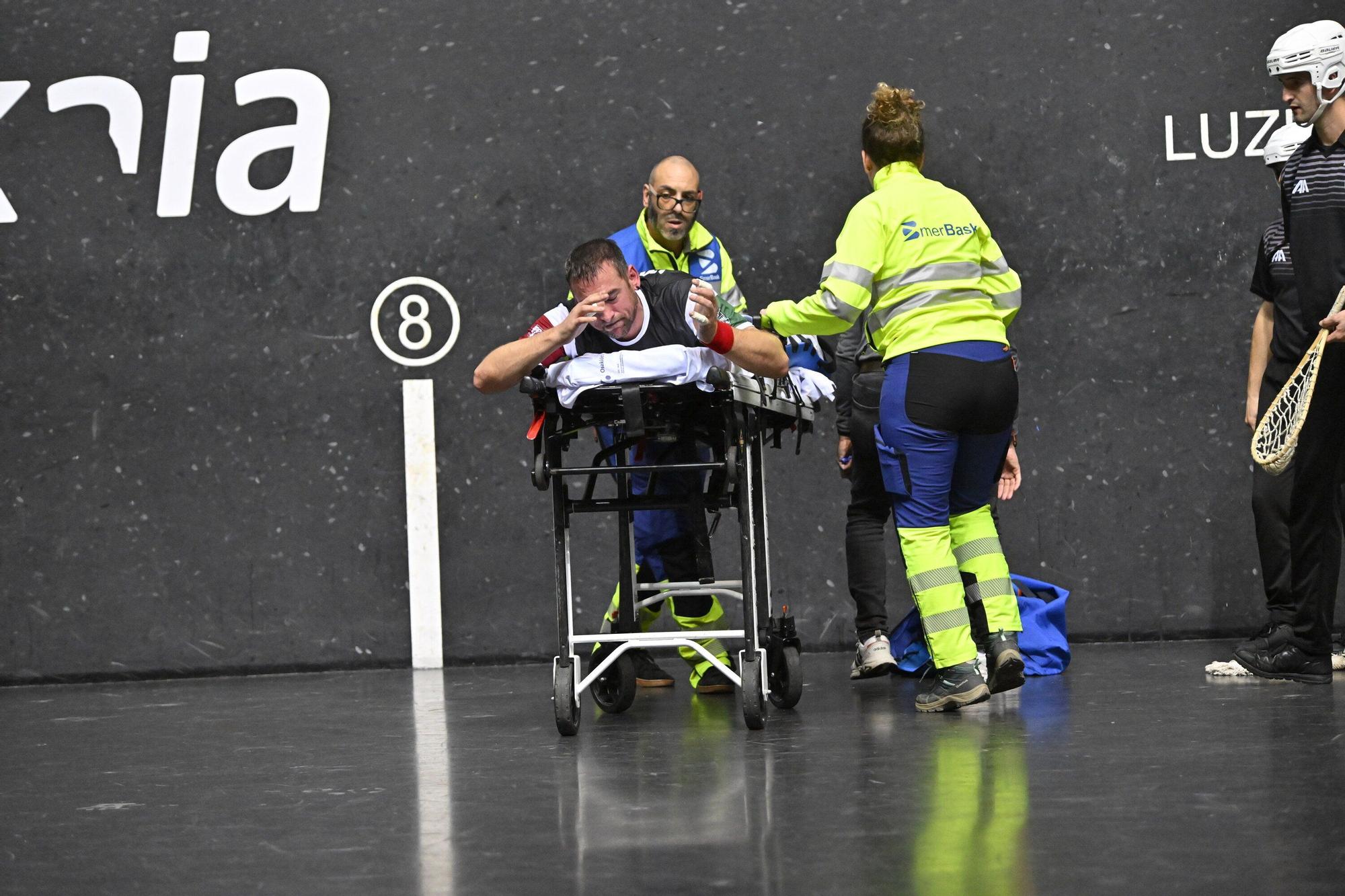 En imágenes: Final de pala corta de la Liga de Naciones de 36 metros entre Euskal Selekzioa y Francia