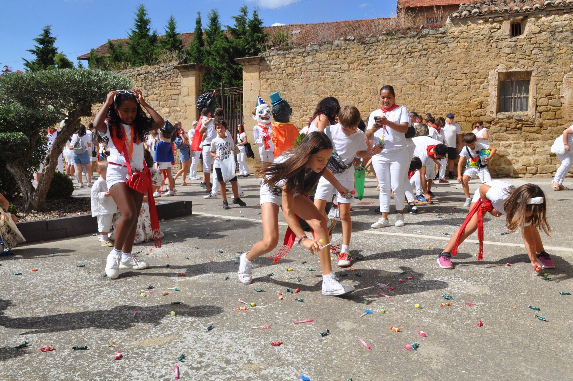 Fotos del chupinazo de fiestas de Beire