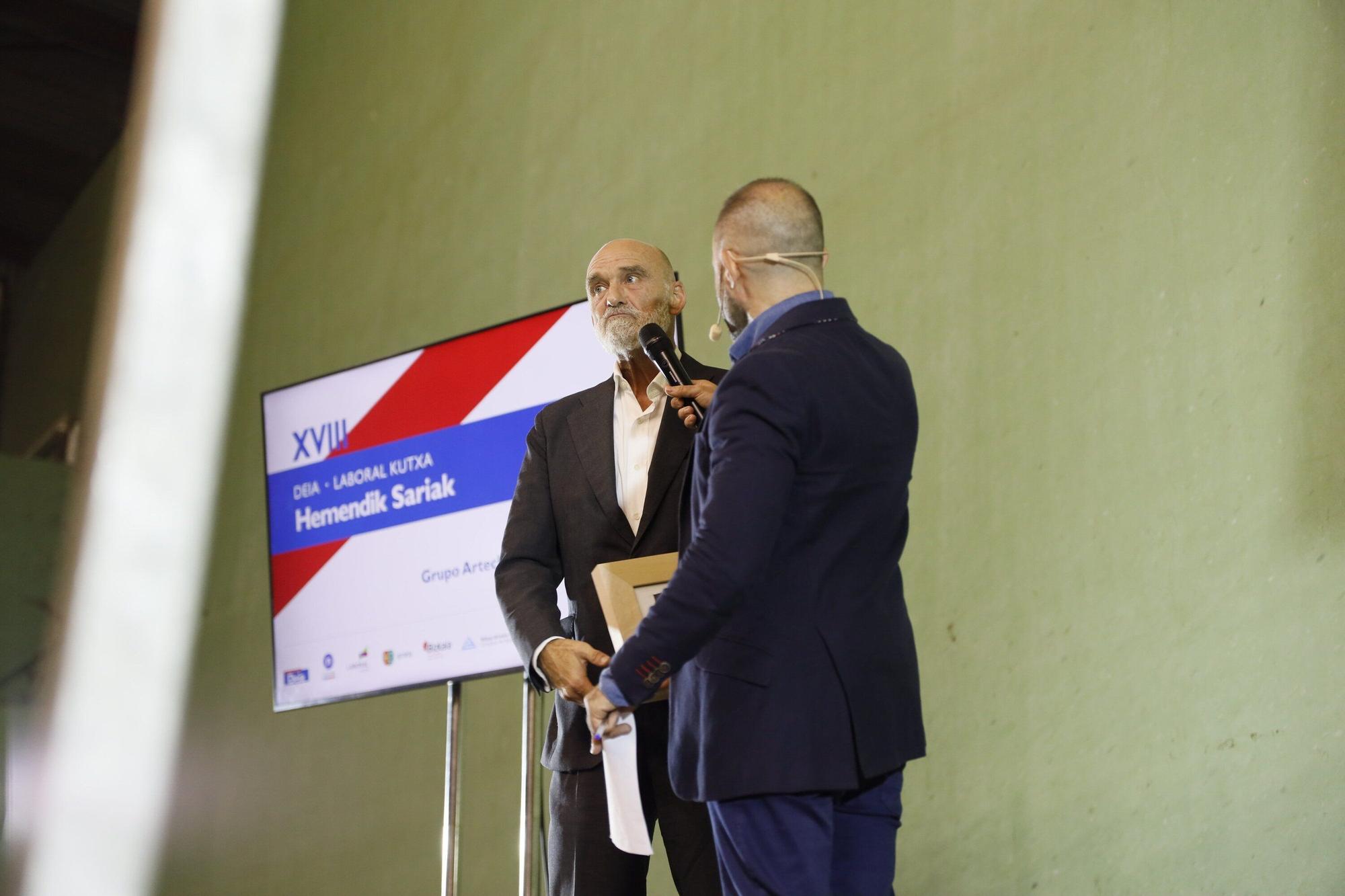 En imágenes: así ha sido la gala DEIA Laboral Kutxa Hemendik Sariak de Mungialdea