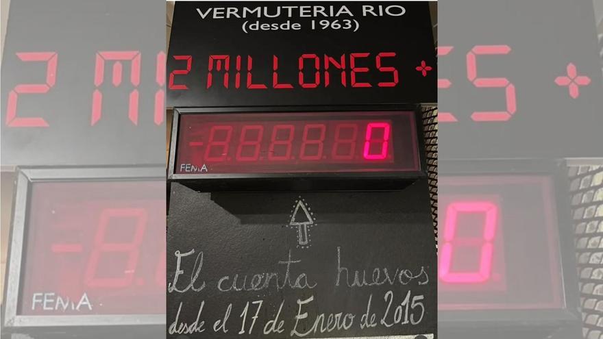 La Vermutería Río alcanza los 2 millones de 'huevos' vendidos