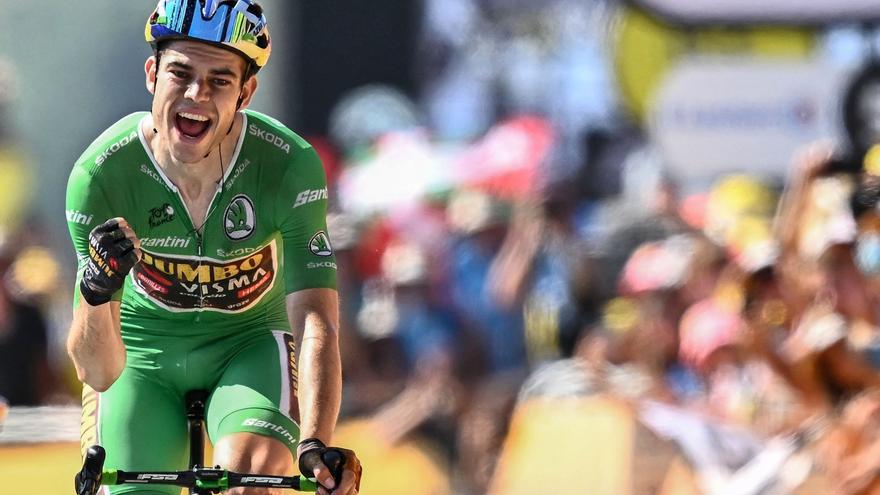 Van Aert,
el gigante verde