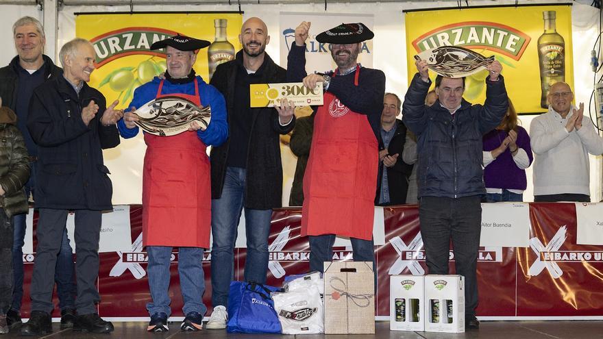 El mejor bacalao de Eibar tiene el sello de la cuadrilla Turuntun