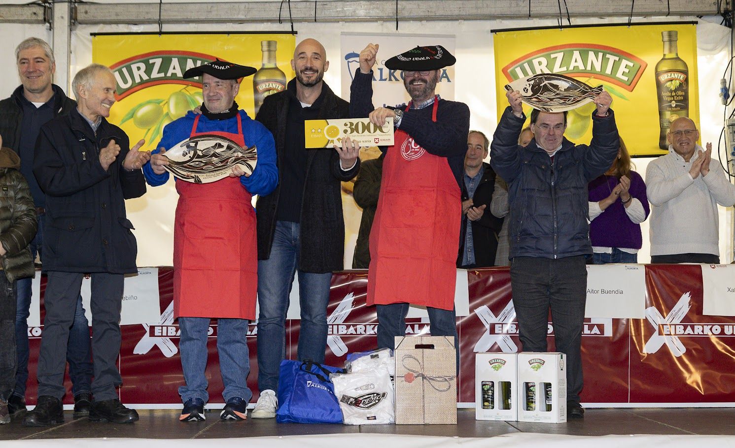 El mejor bacalao de Eibar tiene el sello de la cuadrilla "Turuntun"