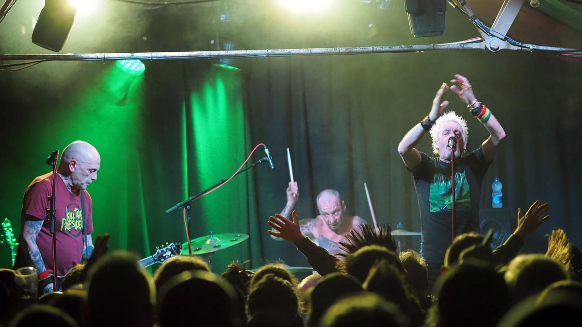 Concierto de GBH en Jimmy Jazz