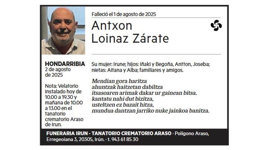 Antxon Loinaz Zárate